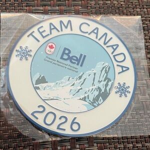 Team Canada Olympic 2026 Sponsor Bell Magnet